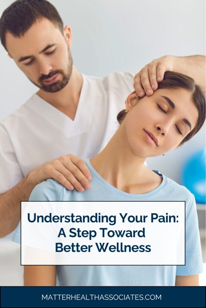Understanding Your Pain A Step Toward Better Wellness | Therapist doing neck stretch massage to relaxed female patient. Young woman weith whiplash or rheumatological problem getting professional docto's help.
